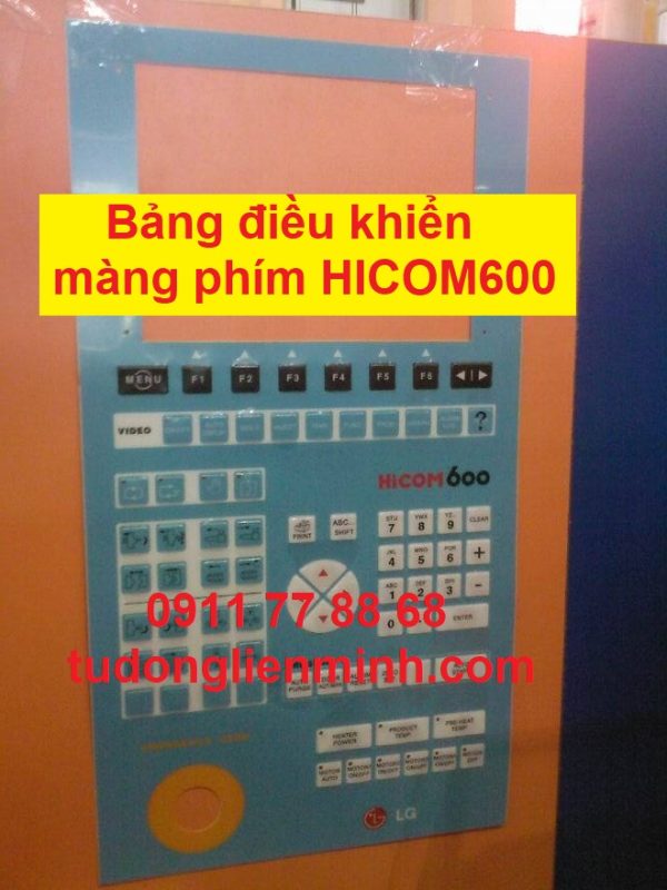 Bảng điều khiển màng phím HICOM600