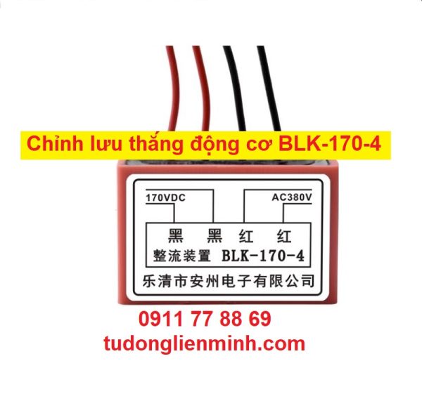 Chỉnh lưu thắng động cơ BLK-170-4