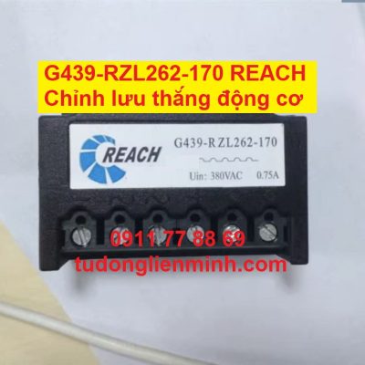 G439-RZL262-170 REACH Chỉnh lưu thắng động cơ