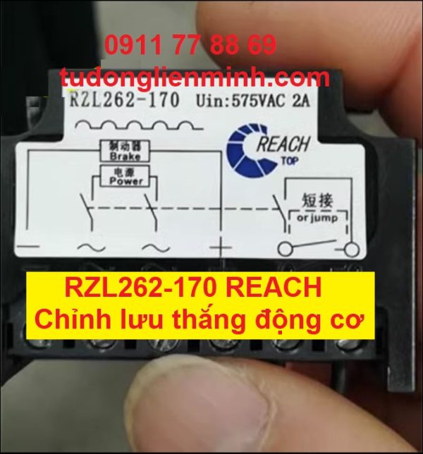 RZL262-170 REACH Chỉnh lưu thắng động cơ