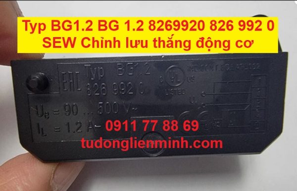 Typ BG1.2 BG 1.2 8269920 826 992 0 SEW Chỉnh lưu thắng động cơ