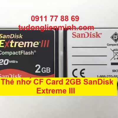 Thẻ nhớ CF Card 2GB SanDisk Extreme III