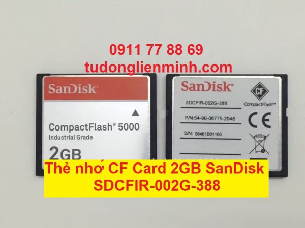 Thẻ nhớ CF Card 2GB SanDisk SDCFIR-002G-388