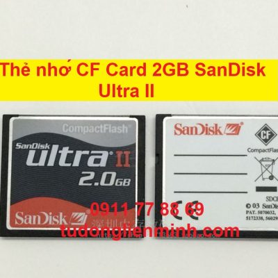 Thẻ nhớ CF Card 2GB SanDisk Ultra II