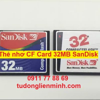 Thẻ nhớ CF Card 32MB SanDisk