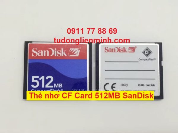 Thẻ nhớ CF Card 512MB SanDisk