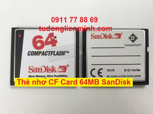 Thẻ nhớ CF Card 64MB SanDisk