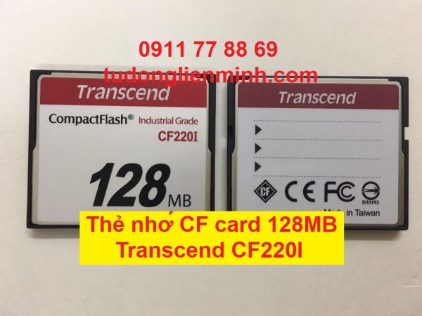 Thẻ nhớ CF card 128MB Transcend CF220I