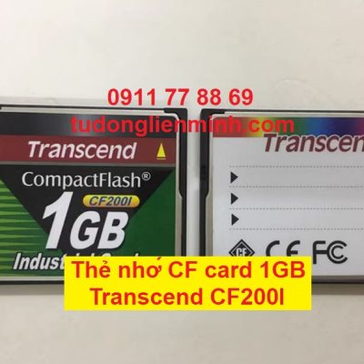 Thẻ nhớ CF card 1GB Transcend CF200I
