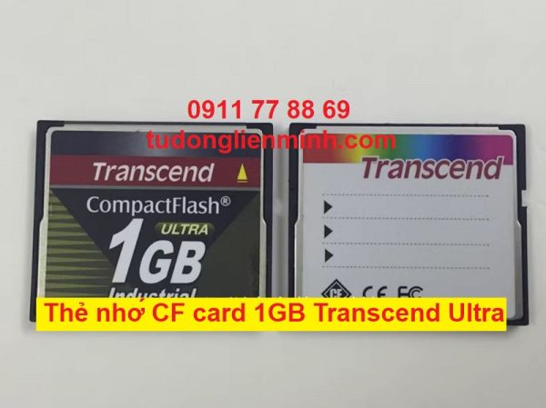 Thẻ nhớ CF card 1GB Transcend Ultra