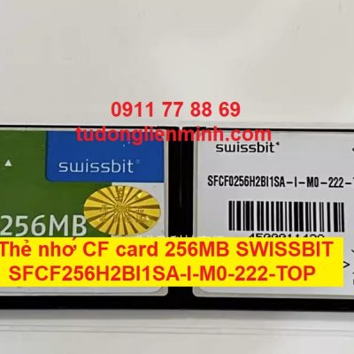 Thẻ nhớ CF card 256MB SWISSBIT SFCF256H2BI1SA-I-M0-222-TOP