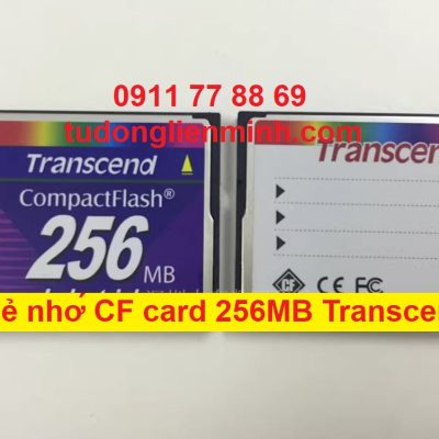 Thẻ nhớ CF card 256MB Transcend