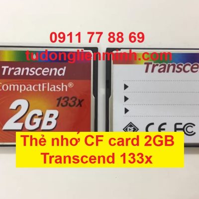 Thẻ nhớ CF card 2GB Transcend 133x
