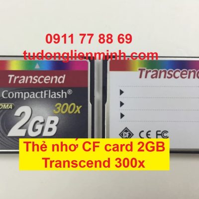 Thẻ nhớ CF card 2GB Transcend 300x