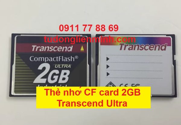 Thẻ nhớ CF card 2GB Transcend Ultra