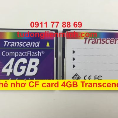 Thẻ nhớ CF card 4GB Transcend