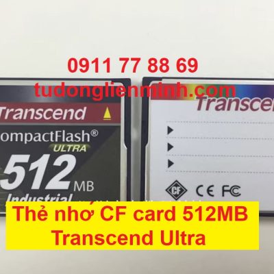 Thẻ nhớ CF card 512MB Transcend Ultra