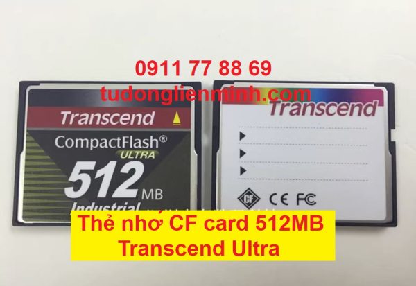 Thẻ nhớ CF card 512MB Transcend Ultra