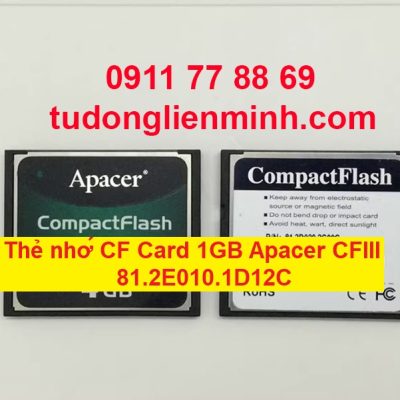 Thẻ nhớ CF Card 1GB Apacer CFIII 81.2E010.1D12C
