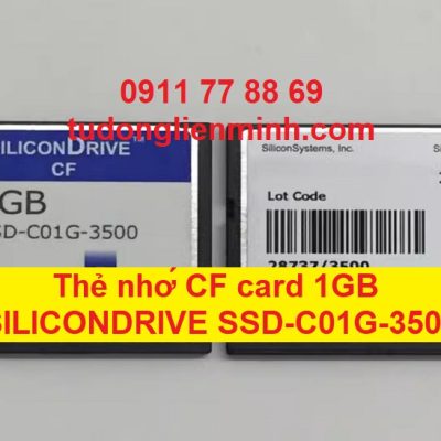 Thẻ nhớ CF card 1GB SILICONDRIVE SSD-C01G-3500