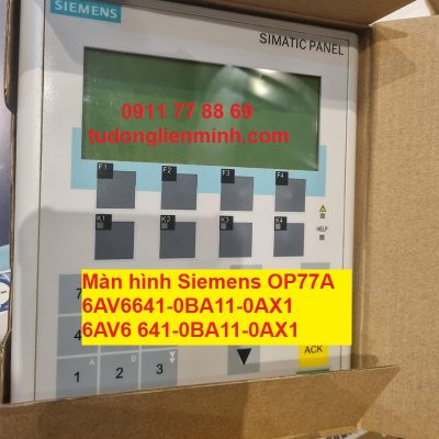 Màn hình Siemens OP77A 6AV6641-0BA11-0AX1 6AV6 641-0BA11-0AX1