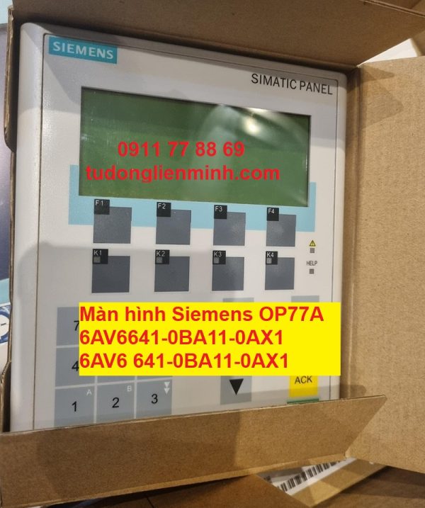 Màn hình Siemens OP77A 6AV6641-0BA11-0AX1 6AV6 641-0BA11-0AX1
