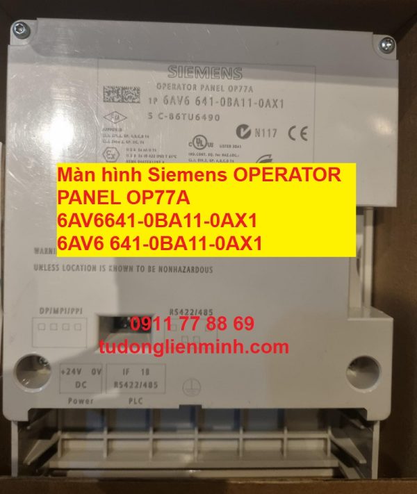 Màn hình Siemens OPERATOR PANEL OP77A 6AV6641-0BA11-0AX1 6AV6 641-0BA11-0AX1
