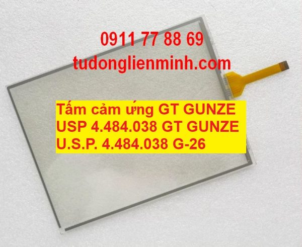 Tấm cảm ứng GT GUNZE USP 4.484.038 GT GUNZE U.S.P. 4.484.038 G-26