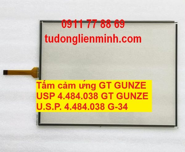 Tấm cảm ứng GT GUNZE USP 4.484.038 GT GUNZE U.S.P. 4.484.038 G-34