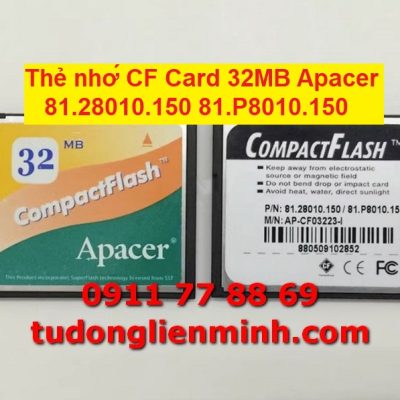 Thẻ nhớ CF Card 32MB Apacer 81.28010.150 81.P8010.150