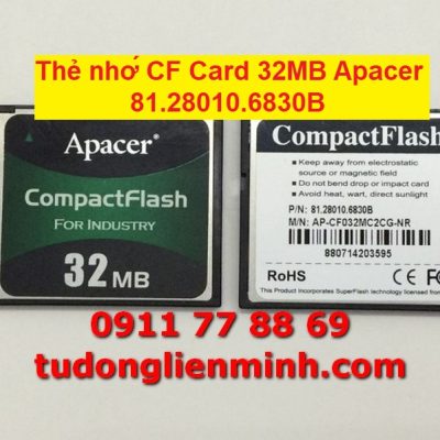 Thẻ nhớ CF Card 32MB Apacer 81.28010.6830B
