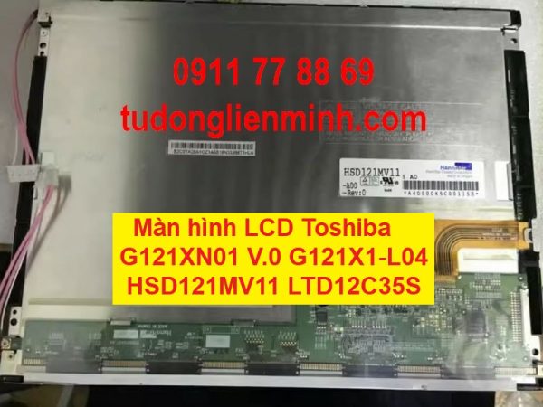 Màn hình LCD Toshiba G121XN01 V.0 G121X1-L04 HSD121MV11 LTD12C35S