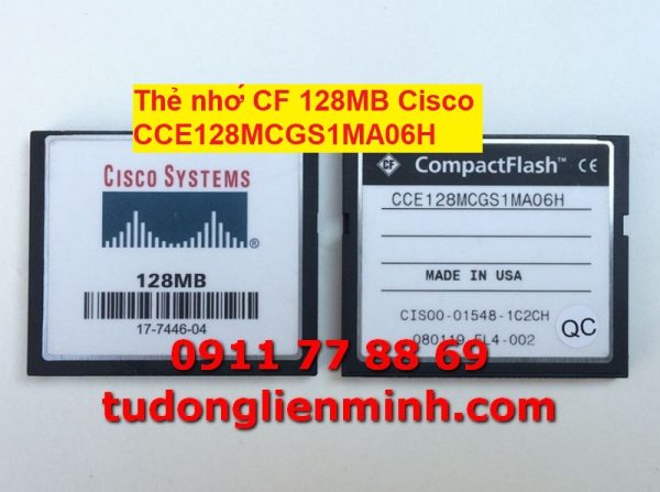 Thẻ nhớ CF 128MB Cisco CCE128MCGS1MA06H