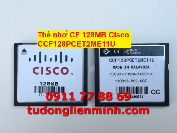 Thẻ nhớ CF 128MB Cisco CCF128PCET2ME11U