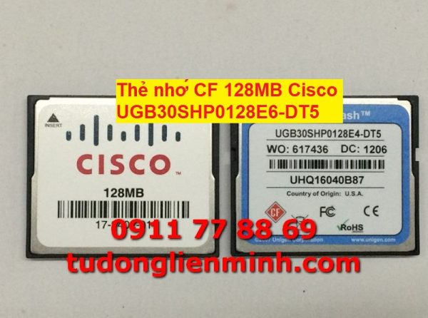 Thẻ nhớ CF 128MB Cisco UGB30SHP0128E6-DT5