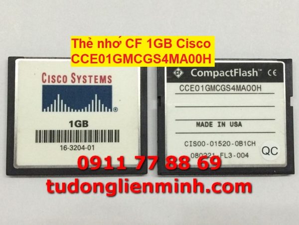 Thẻ nhớ CF 1GB Cisco CCE01GMCGS4MA00H