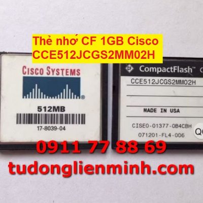 Thẻ nhớ CF 1GB Cisco CCE512JCGS2MM02H