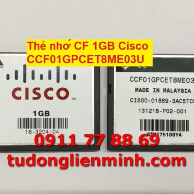 Thẻ nhớ CF 1GB Cisco CCF01GPCET8ME03U