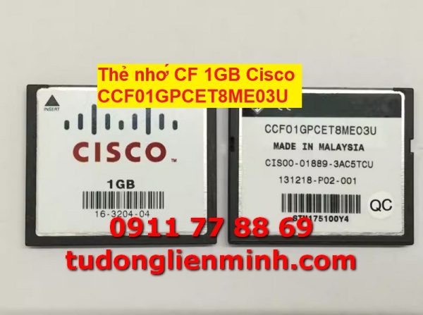 Thẻ nhớ CF 1GB Cisco CCF01GPCET8ME03U