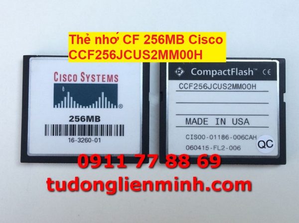 Thẻ nhớ CF 256MB Cisco CCF256JCUS2MM00H