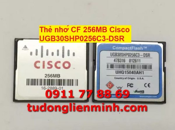 Thẻ nhớ CF 256MB Cisco UGB30SHP0256C3-DSR