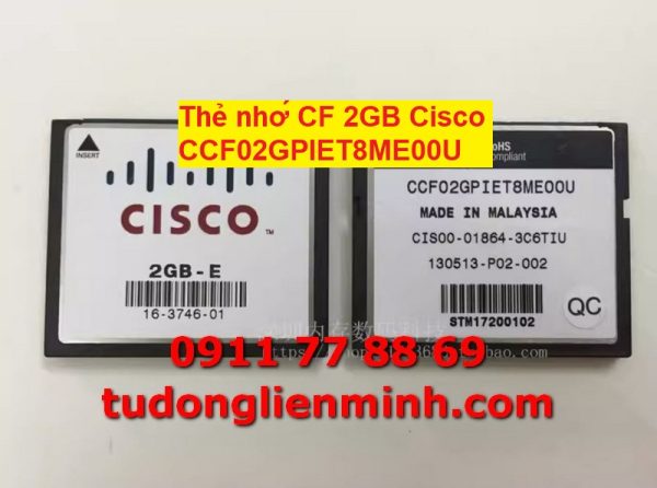 Thẻ nhớ CF 2GB Cisco CCF02GPIET8ME00U