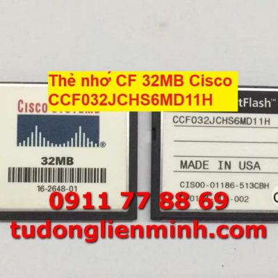 Thẻ nhớ CF 32MB Cisco CCF032JCHS6MD11H