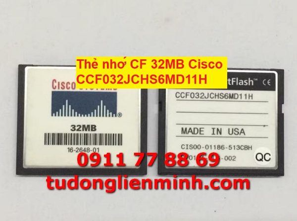 Thẻ nhớ CF 32MB Cisco CCF032JCHS6MD11H