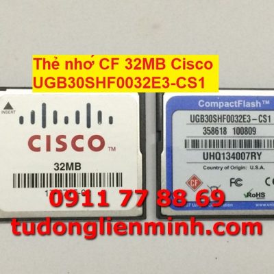 Thẻ nhớ CF 32MB Cisco UGB30SHF0032E3-CS1