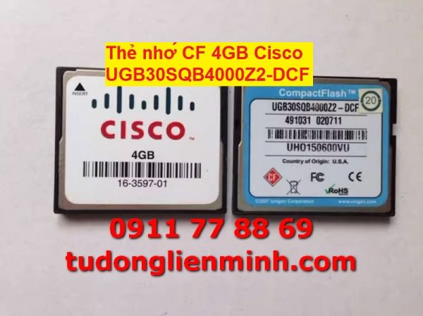 Thẻ nhớ CF 4GB Cisco UGB30SQB4000Z2-DCF