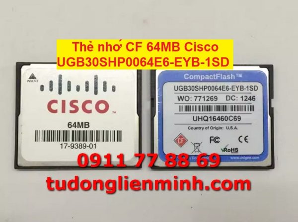 Thẻ nhớ CF 64MB Cisco UGB30SHP0064E6-EYB-1SD