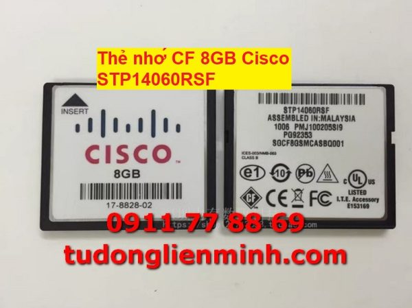 Thẻ nhớ CF 8GB Cisco STP14060RSF