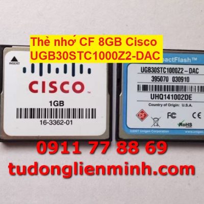 Thẻ nhớ CF 8GB Cisco UGB30STC1000Z2-DAC