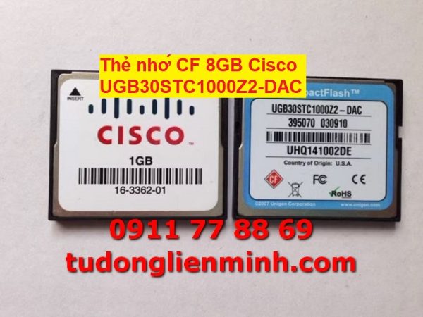 Thẻ nhớ CF 8GB Cisco UGB30STC1000Z2-DAC